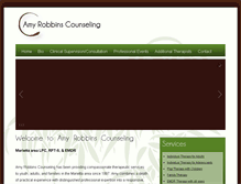 Tablet Screenshot of amyrobbinscounseling.com